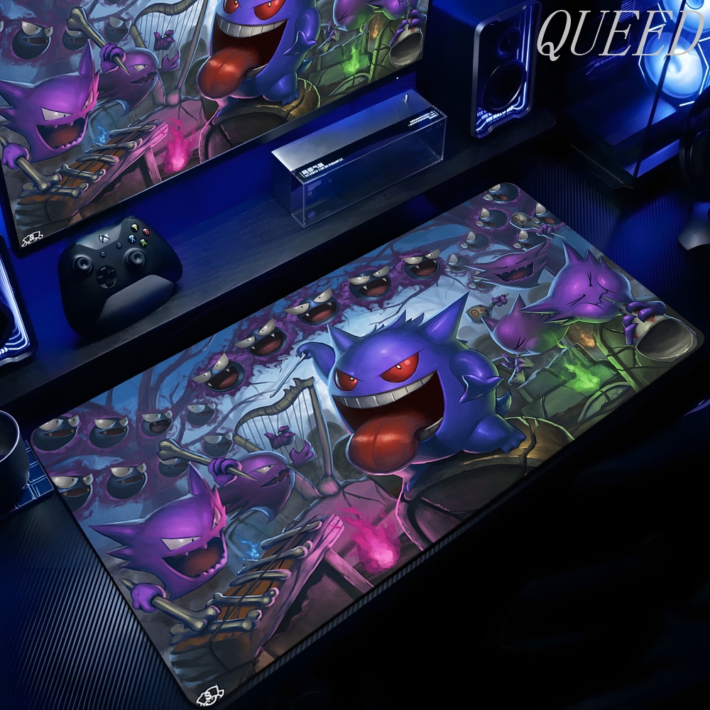 Gaming Keyboard Hand - Anime P-Pokemons Xxl Mousepad Kawaii G-gengar