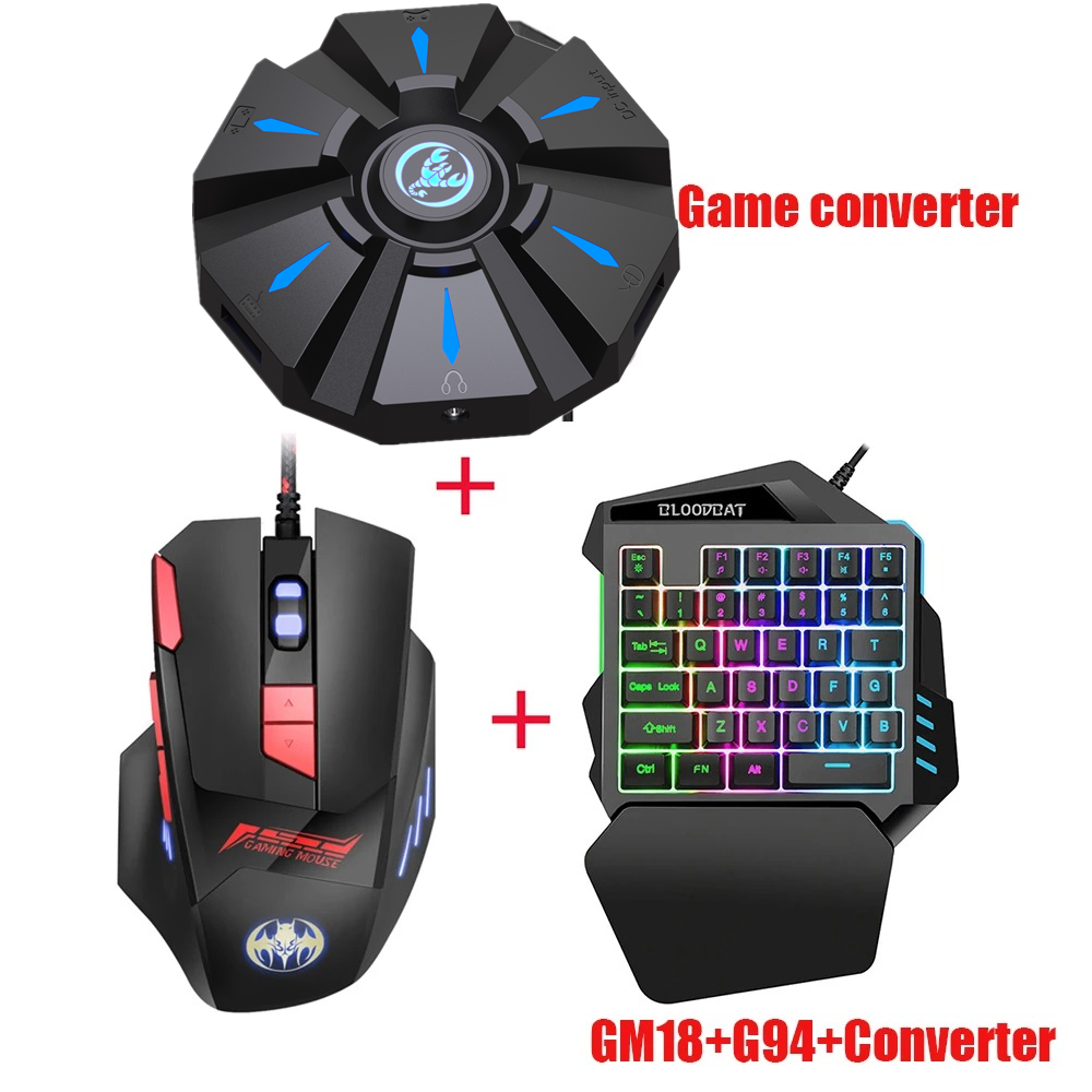 One-Handed RGB Gaming Keyboard - Gaming Keyboard And Mouse For Xbox reseña y precio