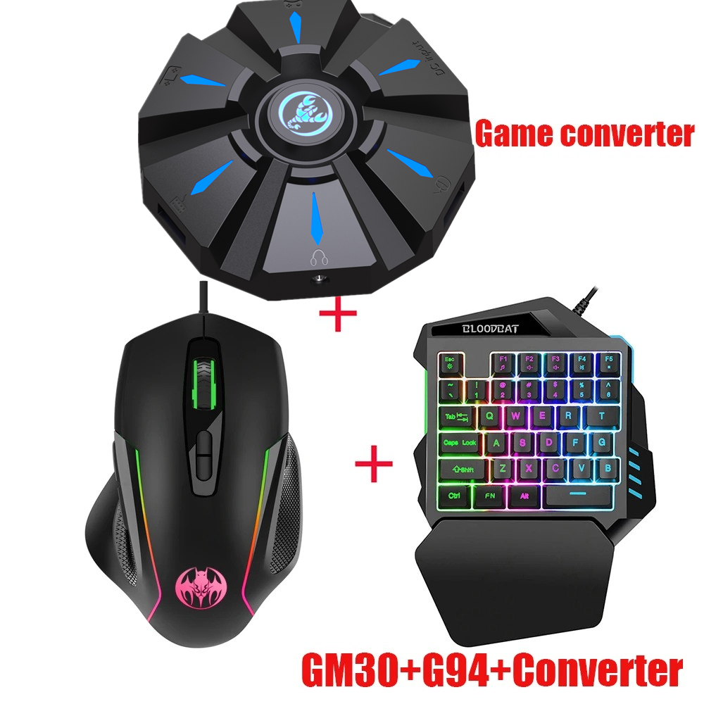 One-Handed RGB Gaming Keyboard - Gaming Keyboard And Mouse For Xbox reseña y precio