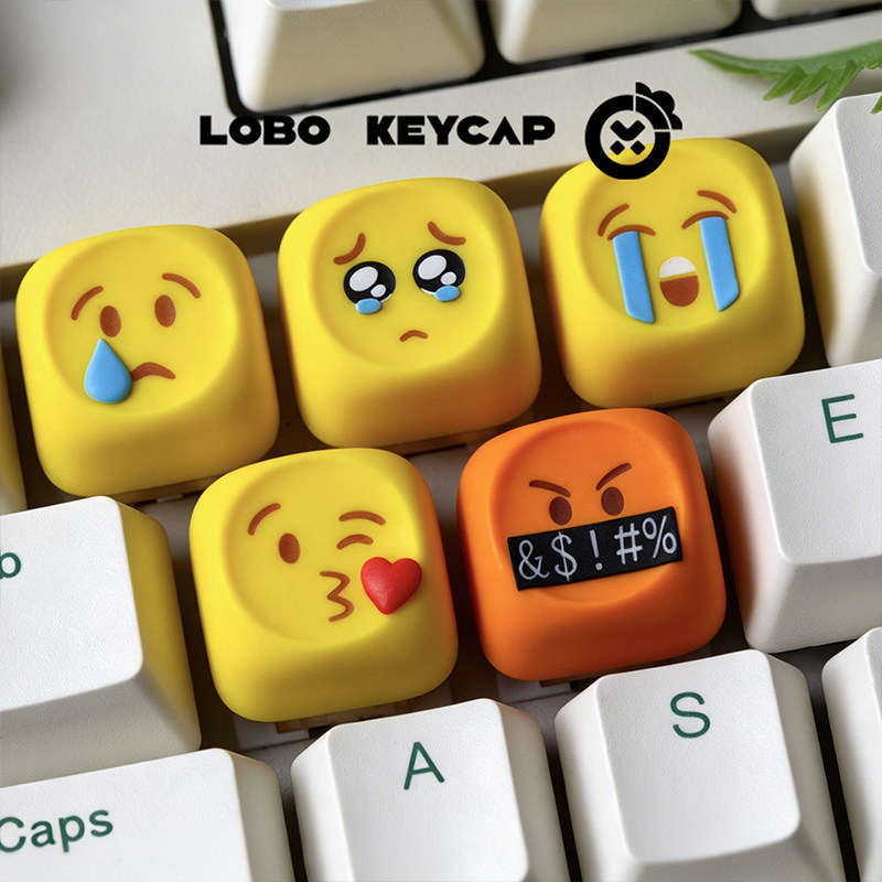Hot Emoji Keycaps Kawaii Perso - Gaming Keyboard Emoji reseña y precio