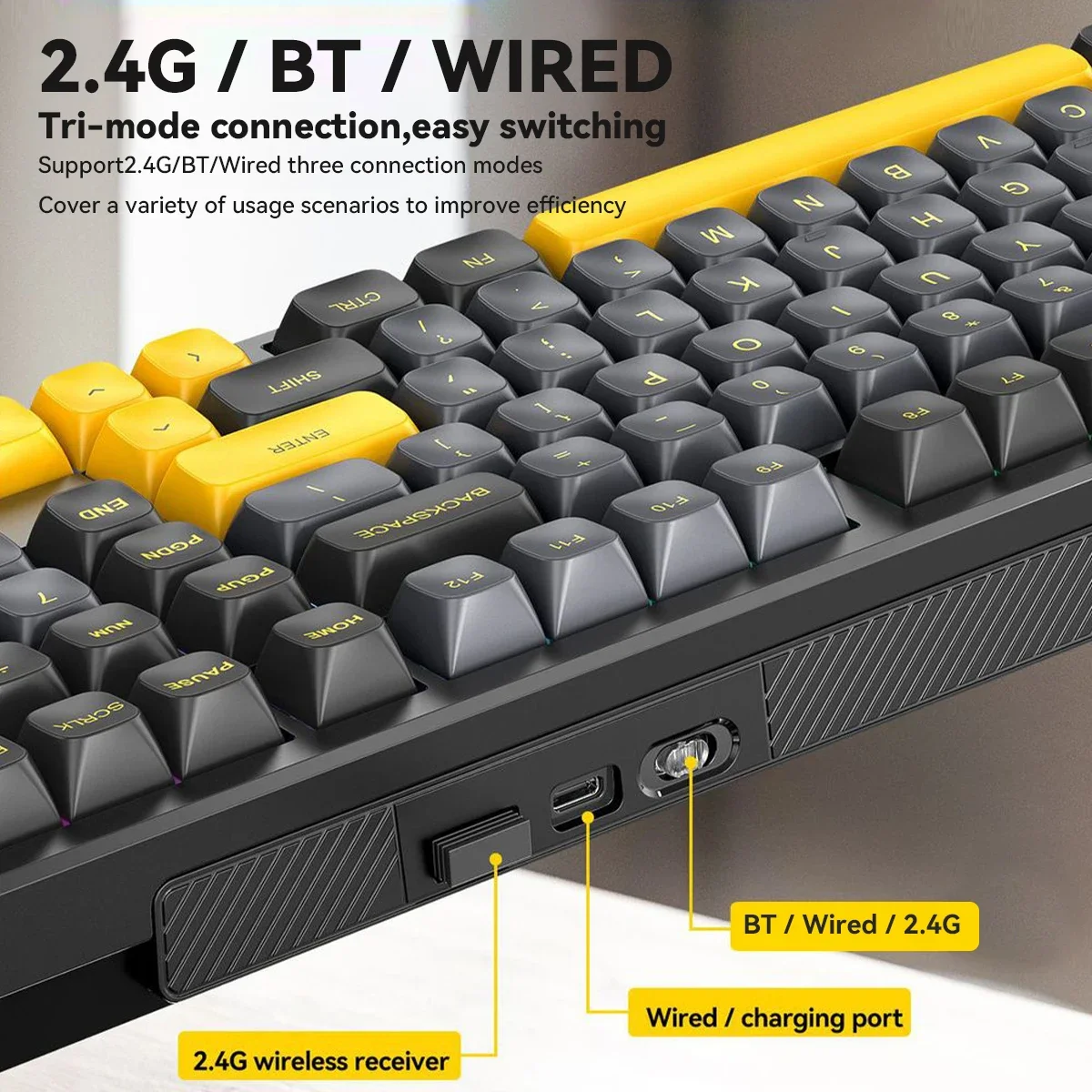 Wireless Mechanical Gaming Key - Gaming Keyboard Thocky reseña y precio