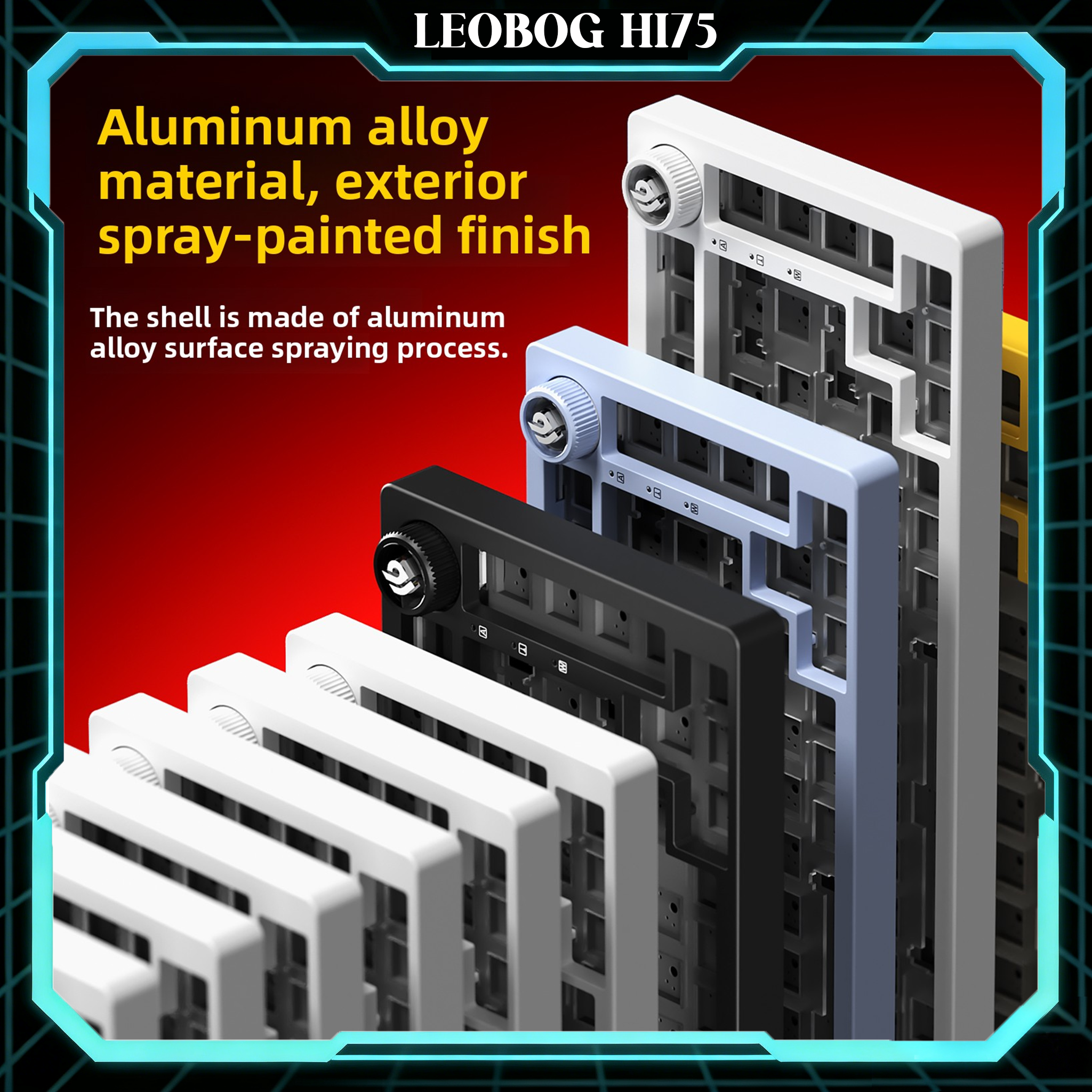 LEOBOG Hi75 CNC Aluminum Kit M - Gaming Keyboard Thocky reseña y precio