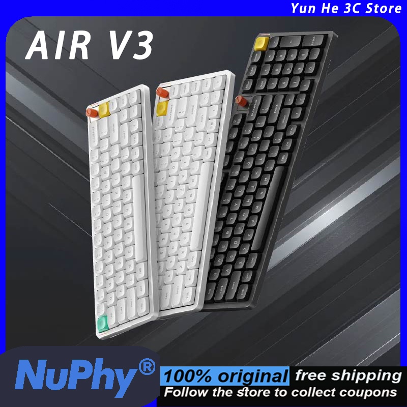 NuPhy Air V3 Low Profile Mecha - Gaming Keyboard That Is Quiet reseña y precio