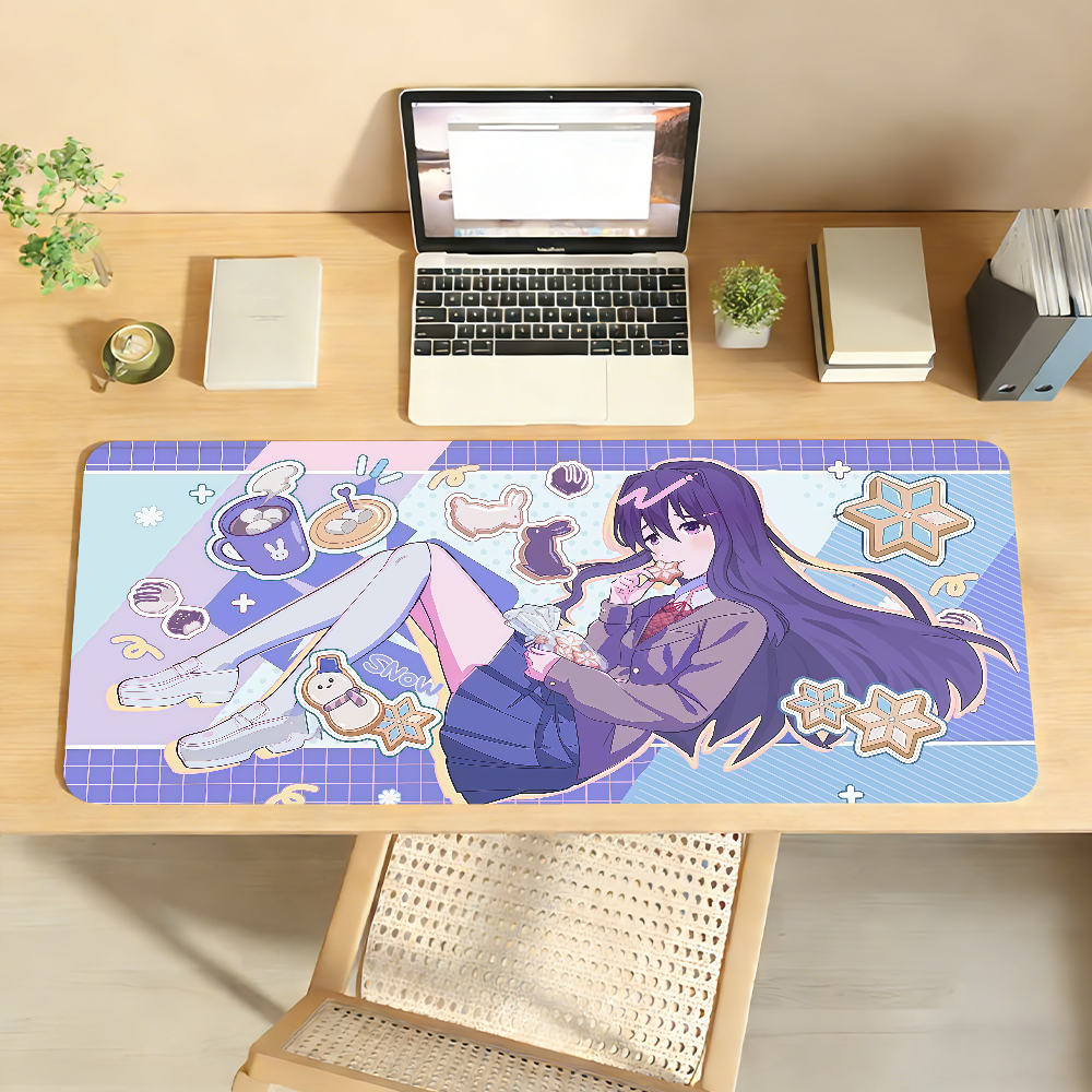Cartoon Anime D-DDLC Mouse Pad - Gaming Keyboard Hand reseña y precio