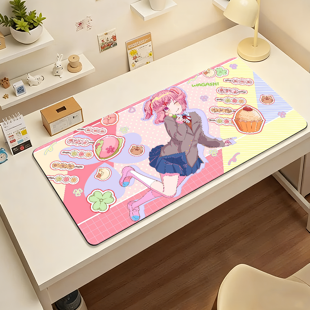 Cartoon Anime D-DDLC Mouse Pad - Gaming Keyboard Hand reseña y precio