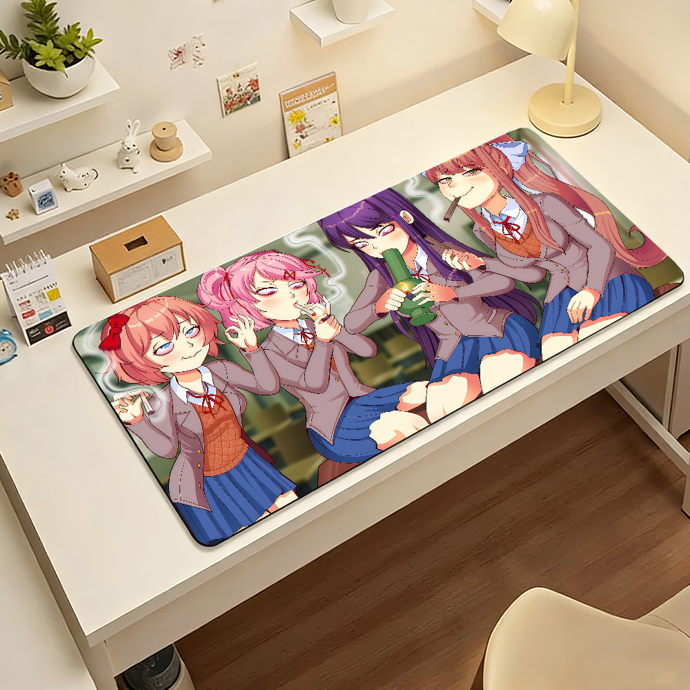 Cartoon Anime D-DDLC Mouse Pad - Gaming Keyboard Hand reseña y precio