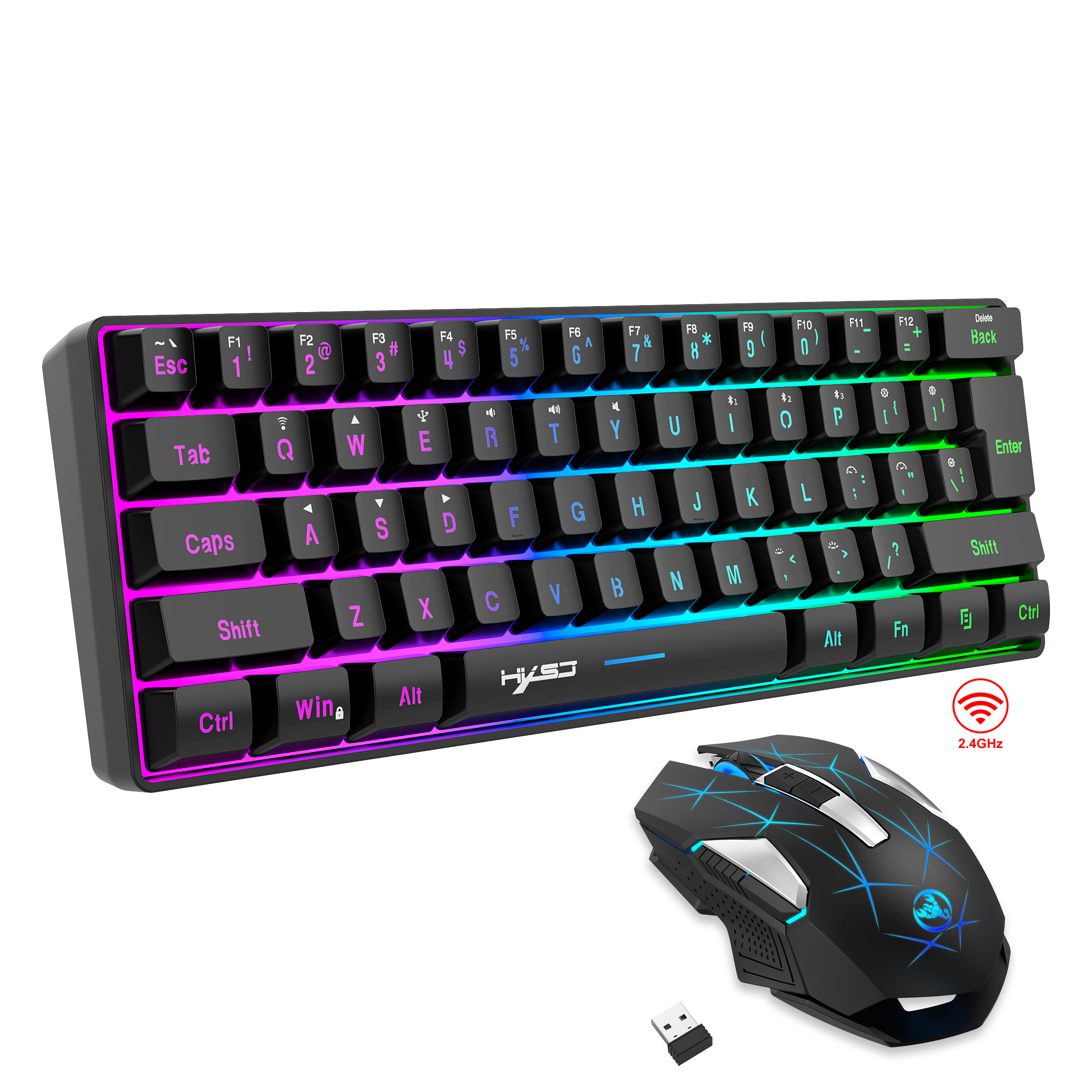 60% Wireless Gaming Keyboard a - Gaming Keyboard That Is Quiet reseña y precio