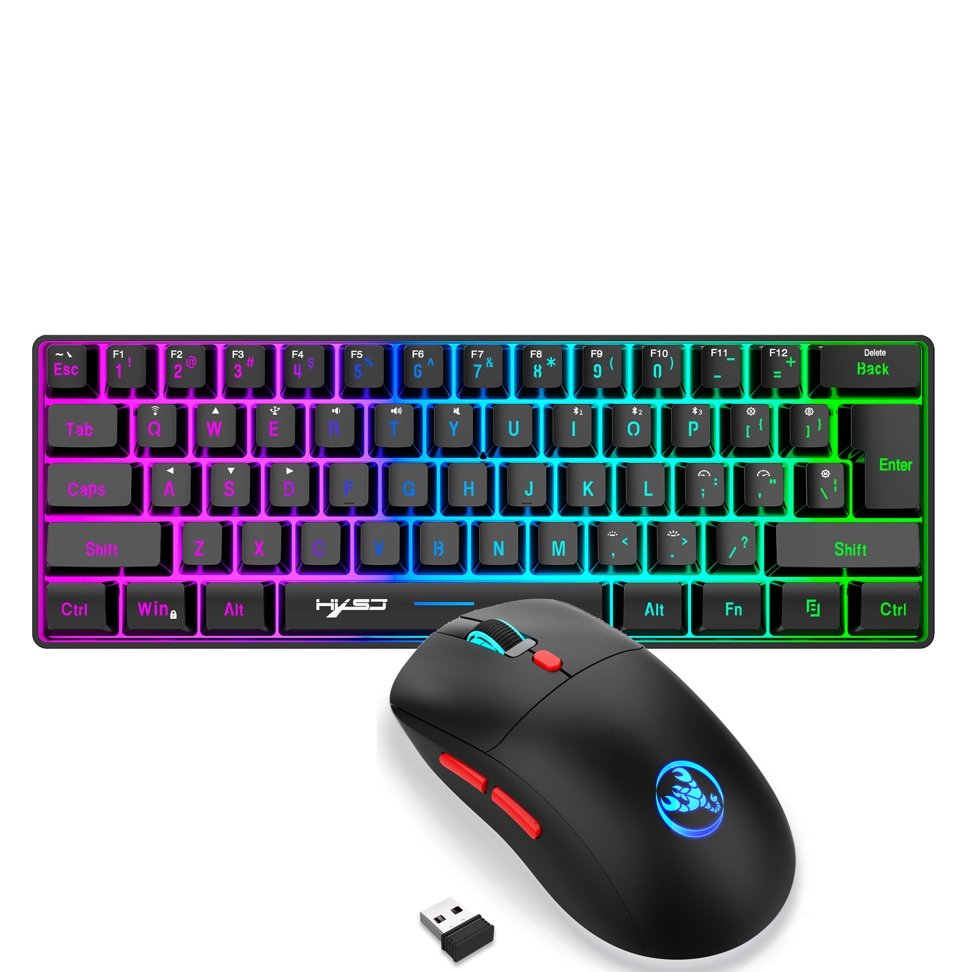 60% Wireless Gaming Keyboard a - Gaming Keyboard That Is Quiet reseña y precio