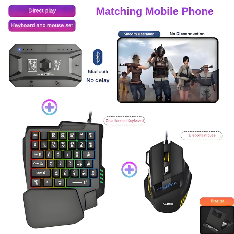 M1 Pro Gamepad Mobile Phone Ga - Gaming Keyboard And Mouse Mobile reseña y precio