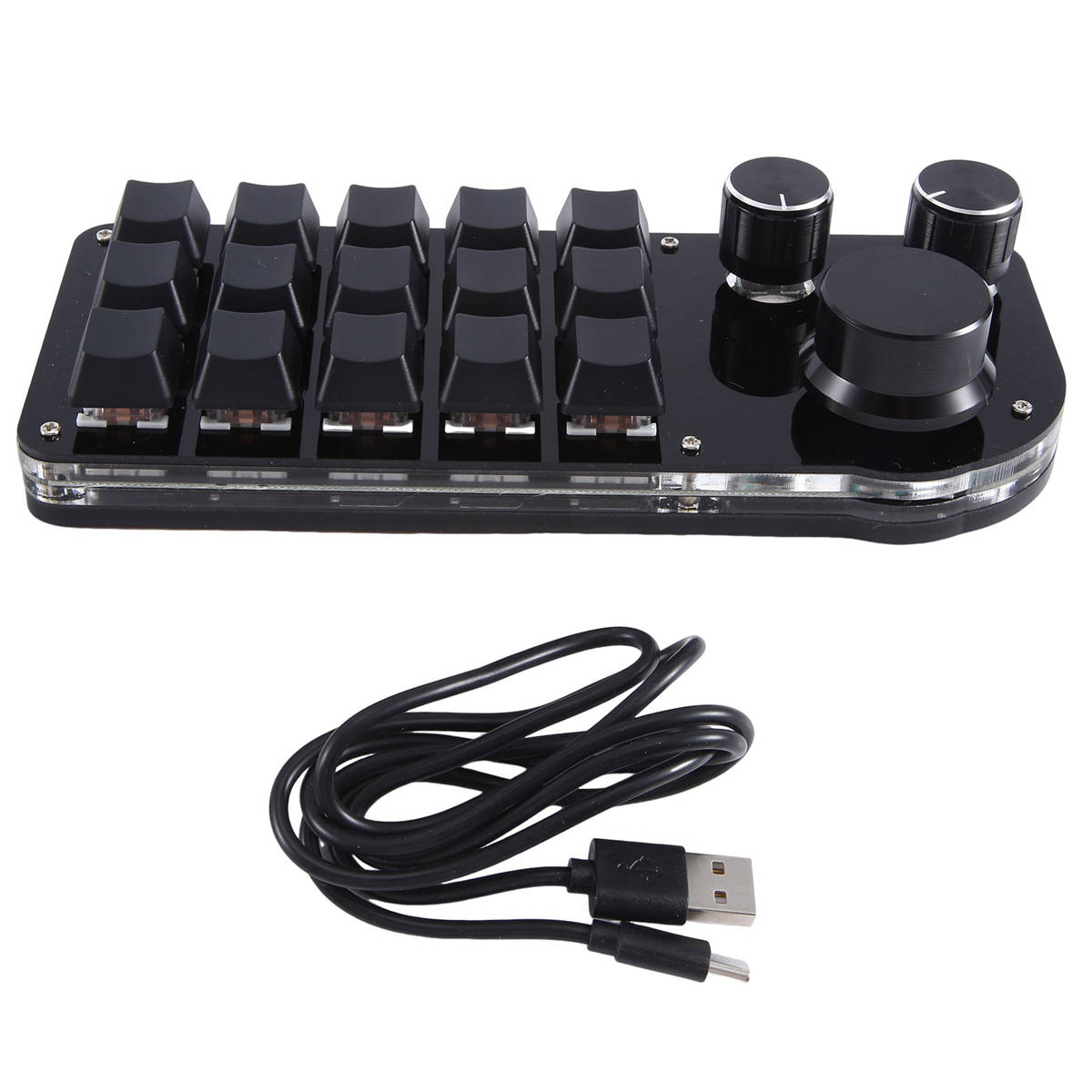 Programming Macro Custom 15 Ke - Gaming Keyboard Mini Mechanical reseña y precio
