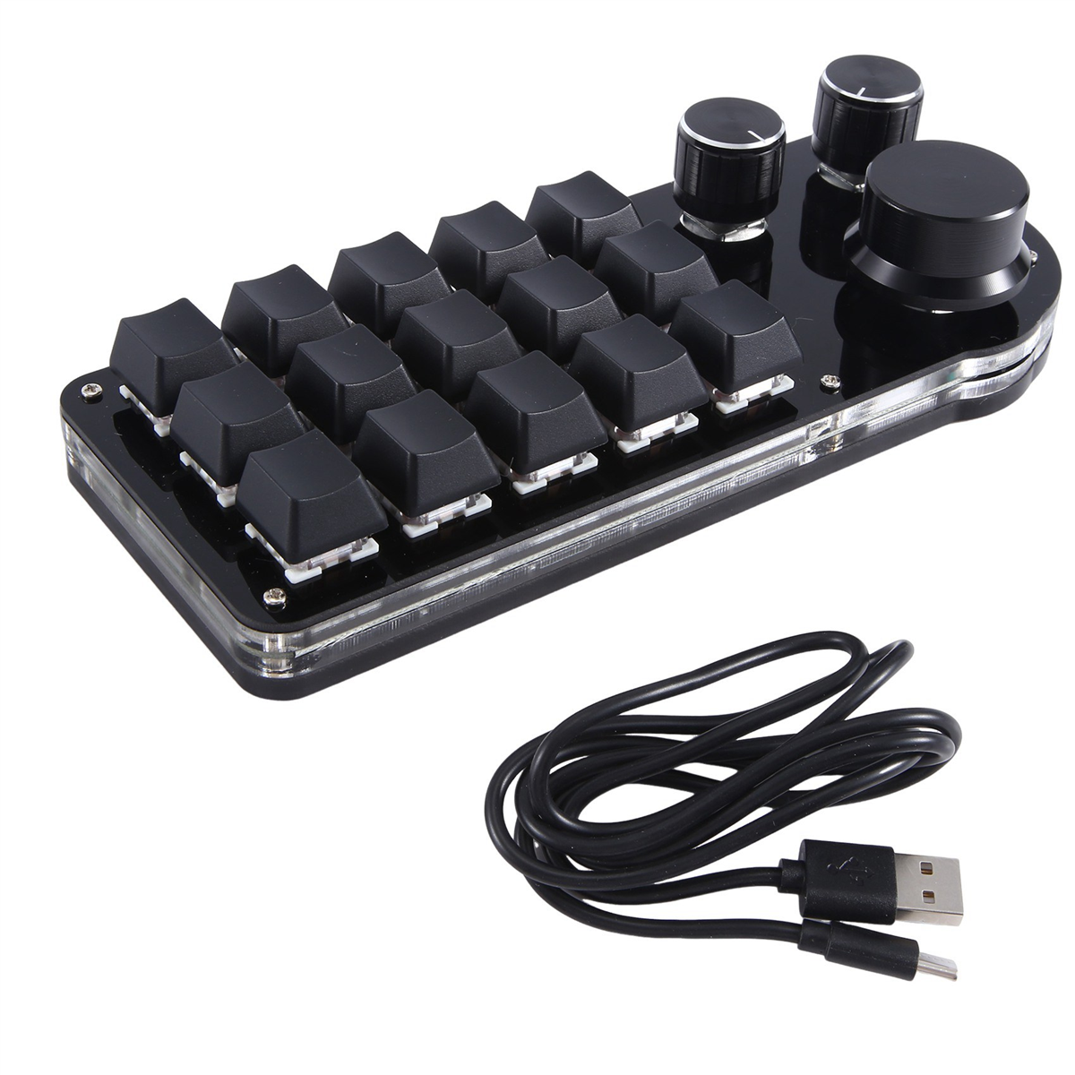 Programming Macro Custom 15 Ke - Gaming Keyboard Mini Mechanical reseña y precio