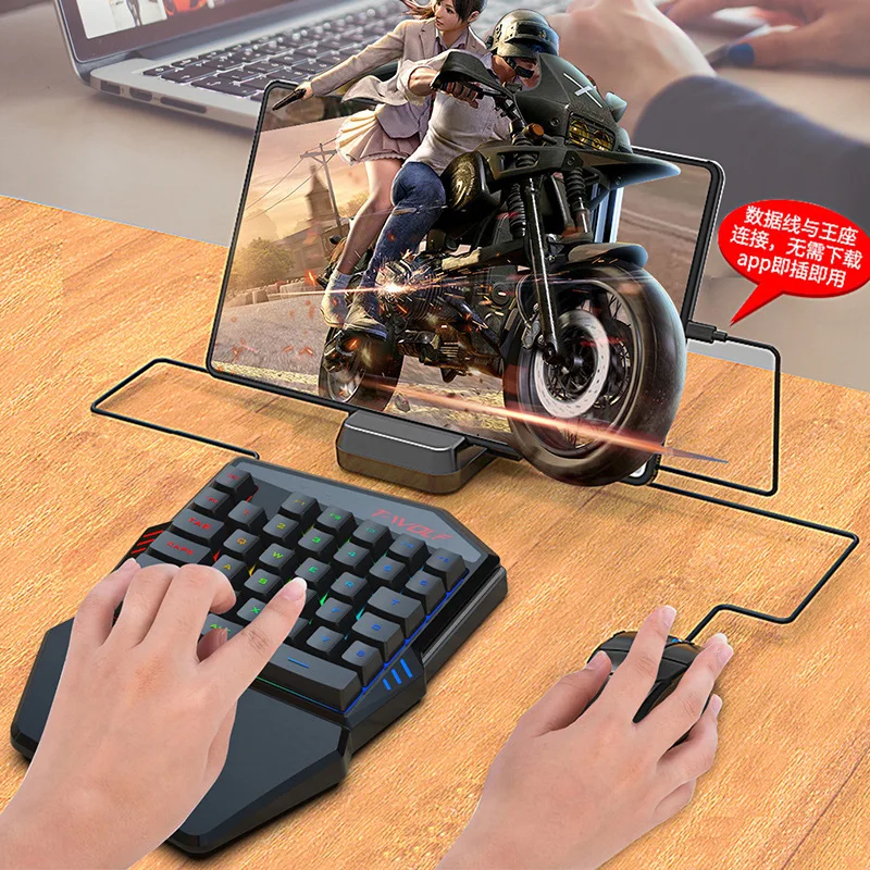 T-WOLF TF900 One Handed Keyboa - Gaming Keyboard Hand reseña y precio