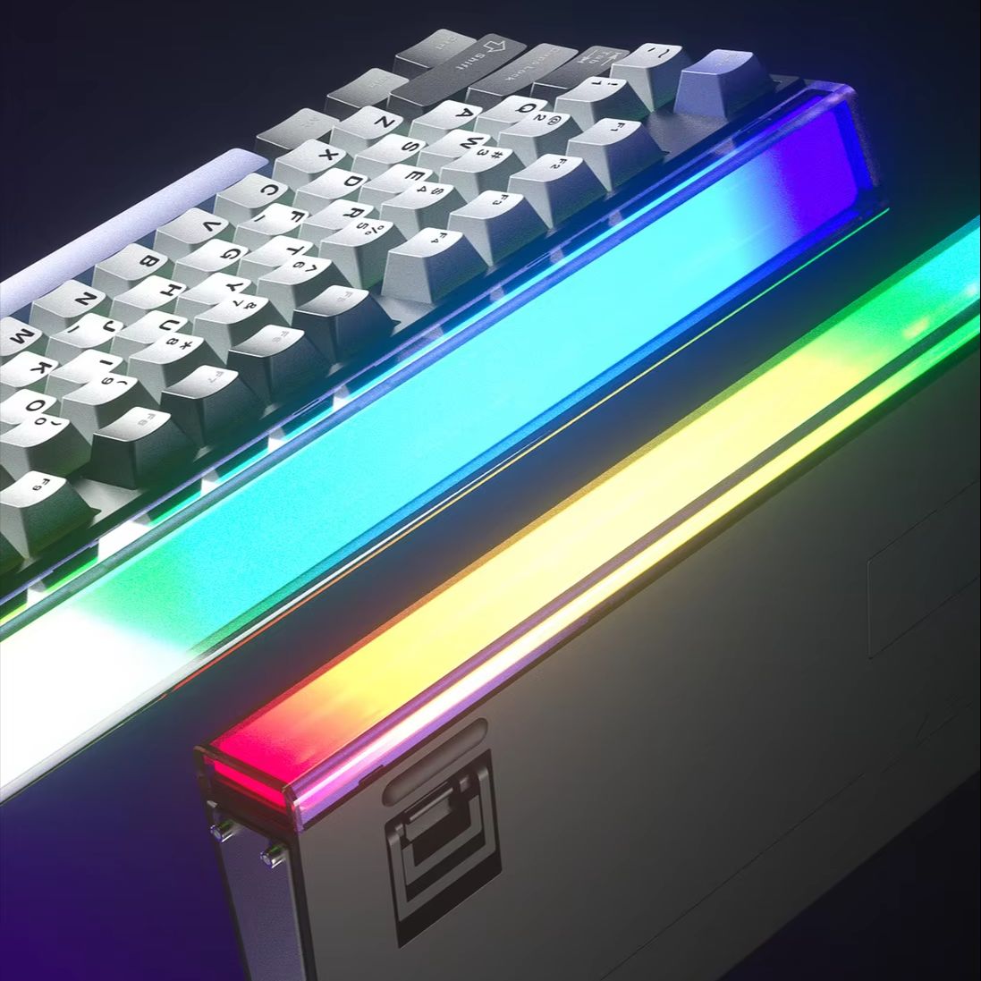 AULA H108 Tri-Mode Mechanical  - Gaming Keyboard No Number Pad reseña y precio