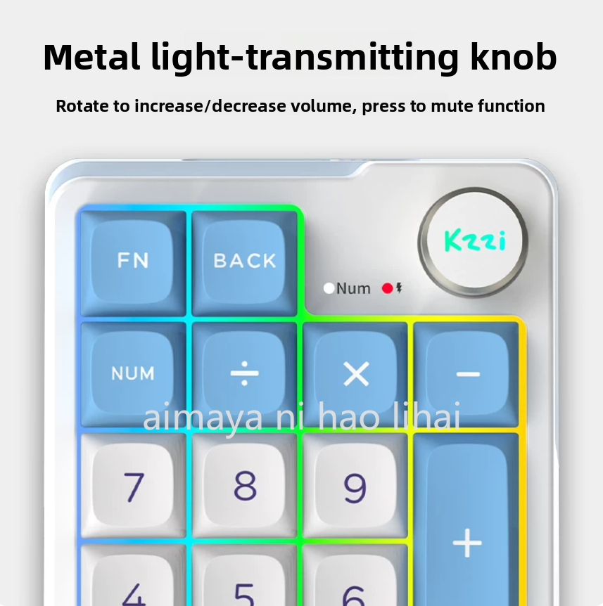 Kzzi K20 Mini Keypad Three Mod - Gaming Keyboard Mini Mechanical reseña y precio