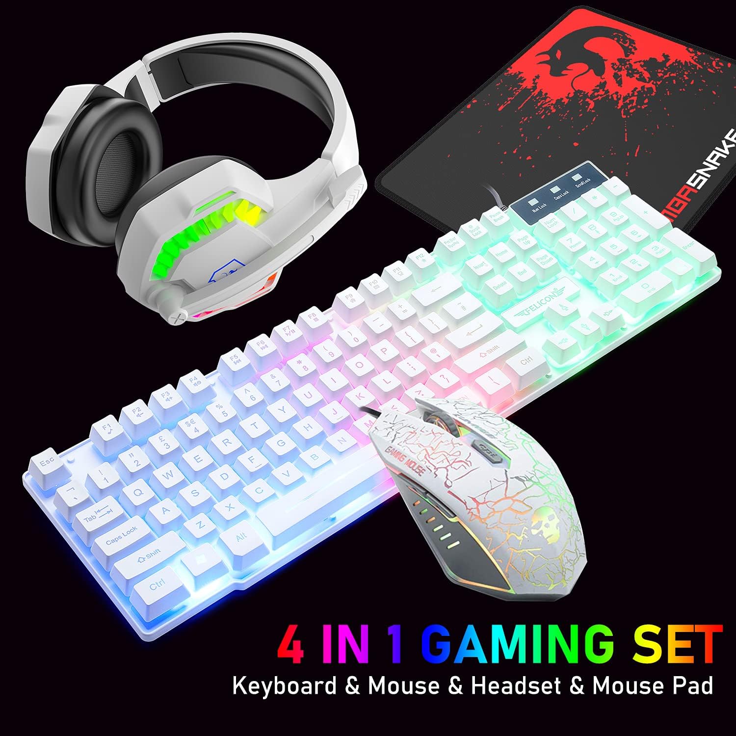 MAMBASNAKE T11 UK 100% Gaming  - Gaming Keyboard Ergonomics reseña y precio