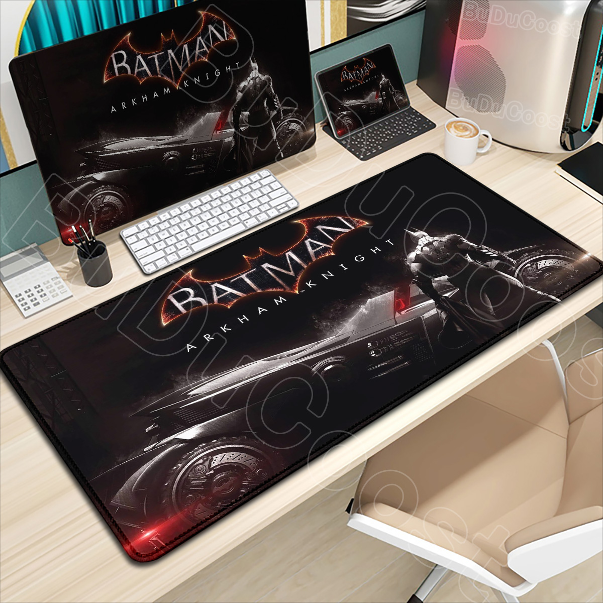 B-Batman Mouse Pad HD Large Ga - Gaming Keyboard Higround reseña y precio