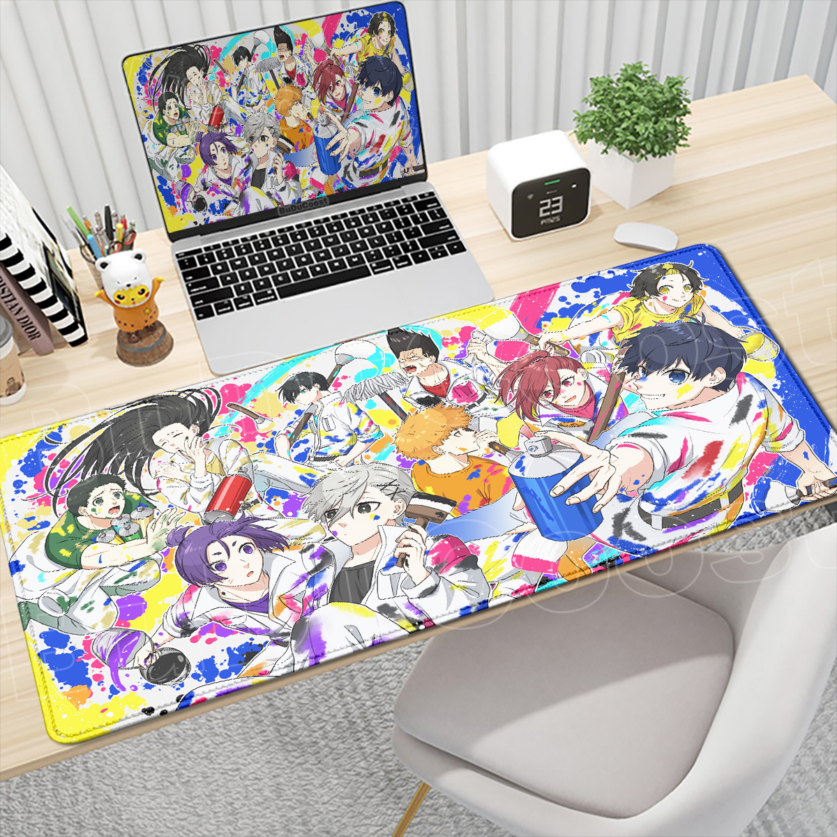 Large Laptop Keyboard Mats PC  - Gaming Keyboard Blue reseña y precio