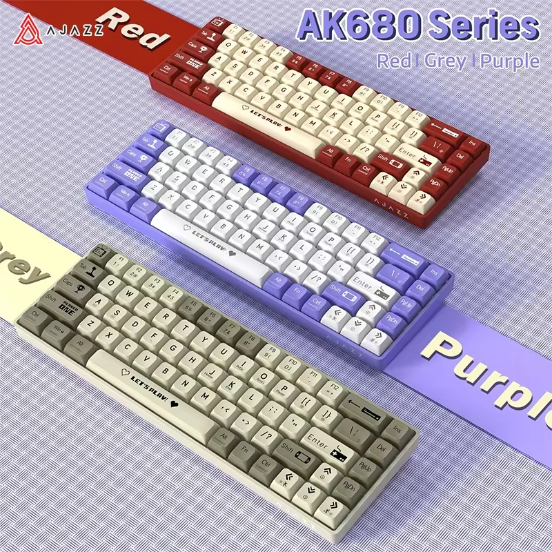 AJAZZ AK680 65% Wired Gaming M - Gaming Keyboard Mini Mechanical reseña y precio