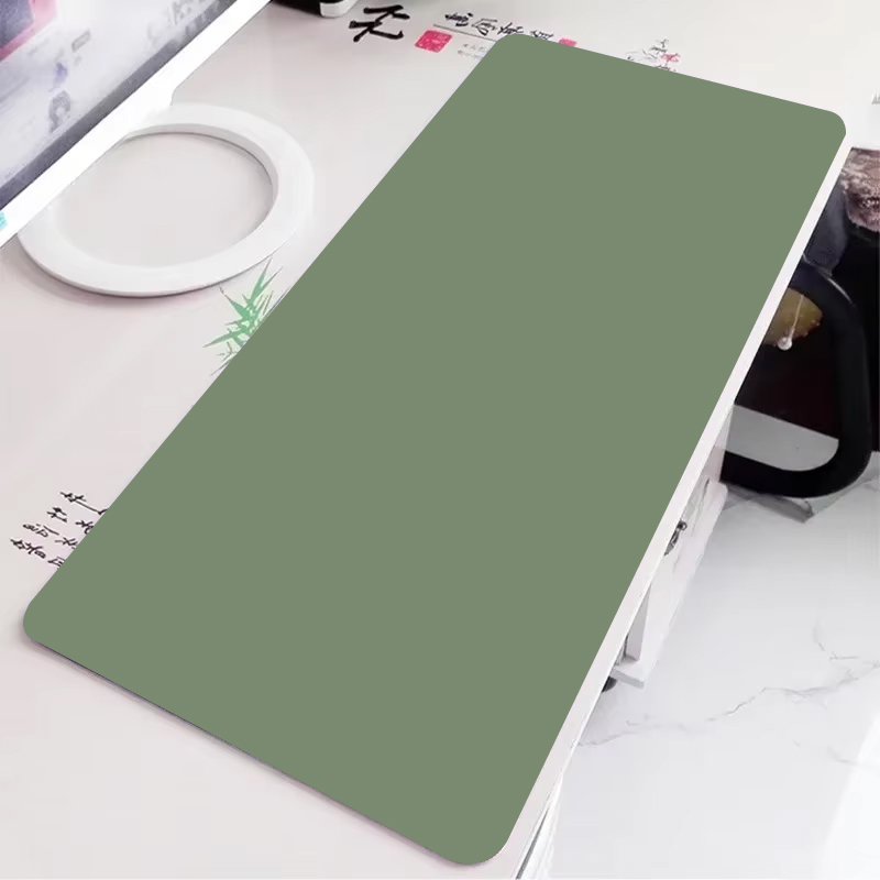 Solid green gaming mousepad la - Gaming Keyboard Higround reseña y precio