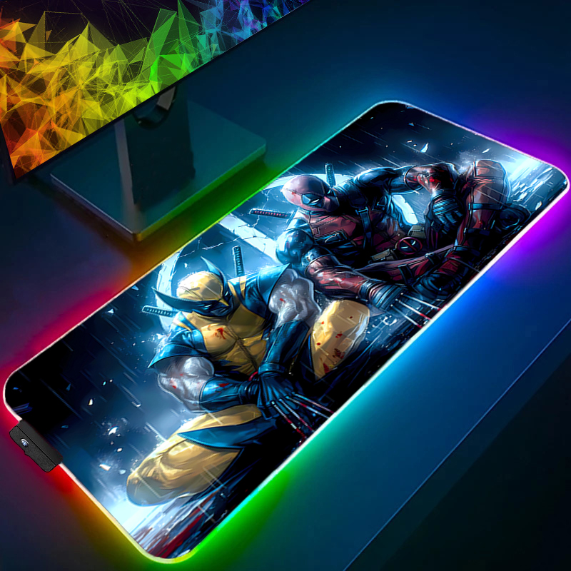 LED Mouse Pad Gaming Backlight - Gaming Keyboard He reseña y precio
