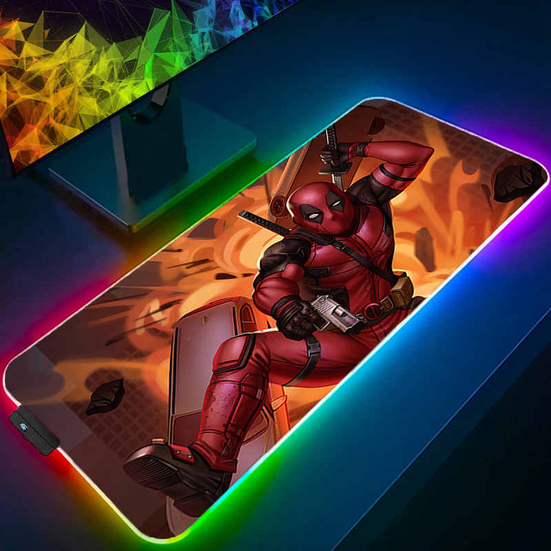 LED Mouse Pad Gaming Backlight - Gaming Keyboard He reseña y precio