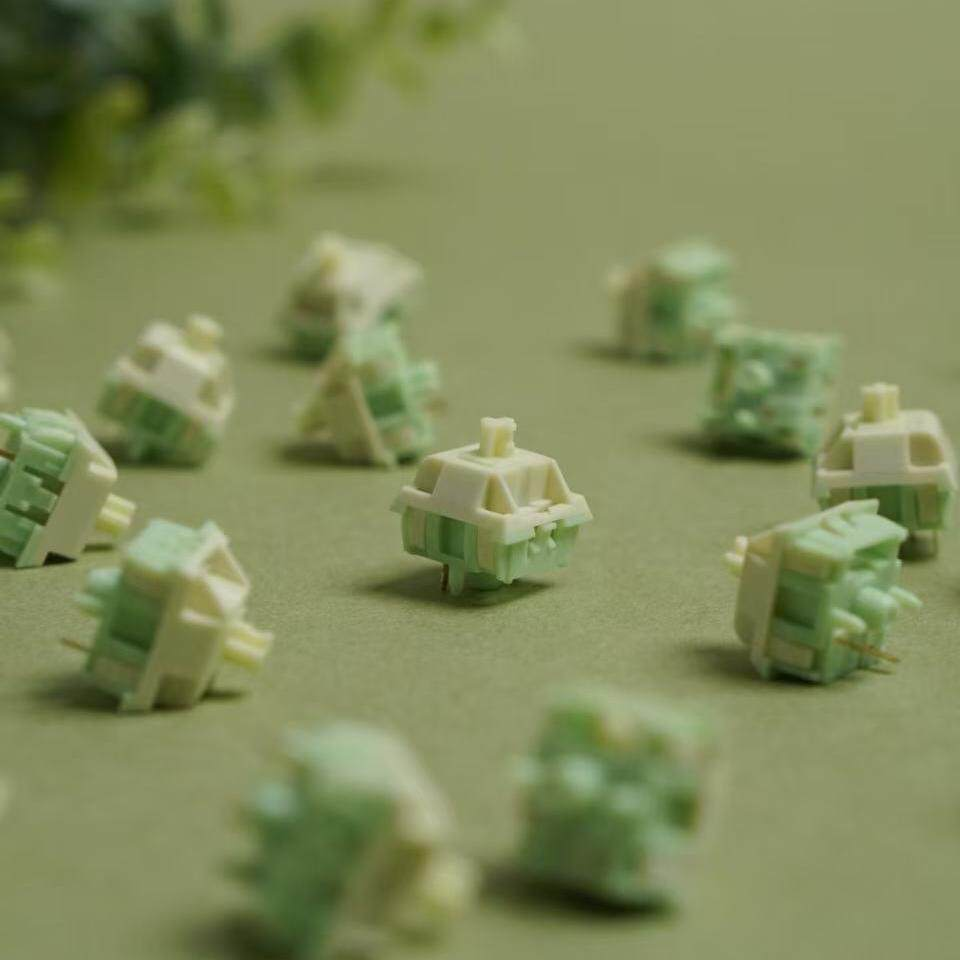 Keygeek Matcha Pudding Switch  - Gaming Keyboard Thocky reseña y precio