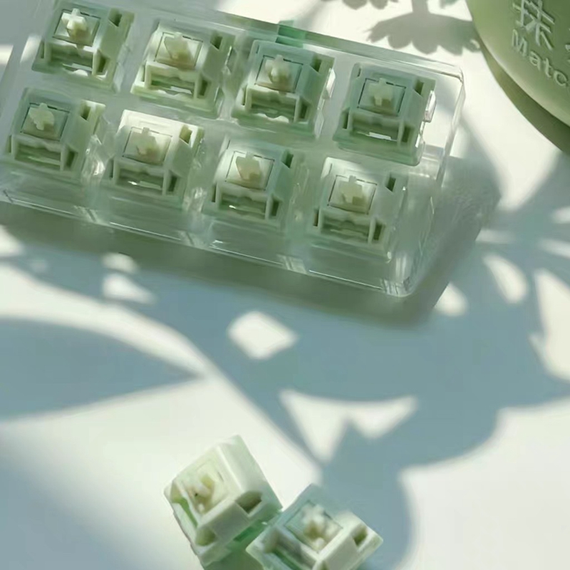 Keygeek Matcha Pudding Switch  - Gaming Keyboard Thocky reseña y precio