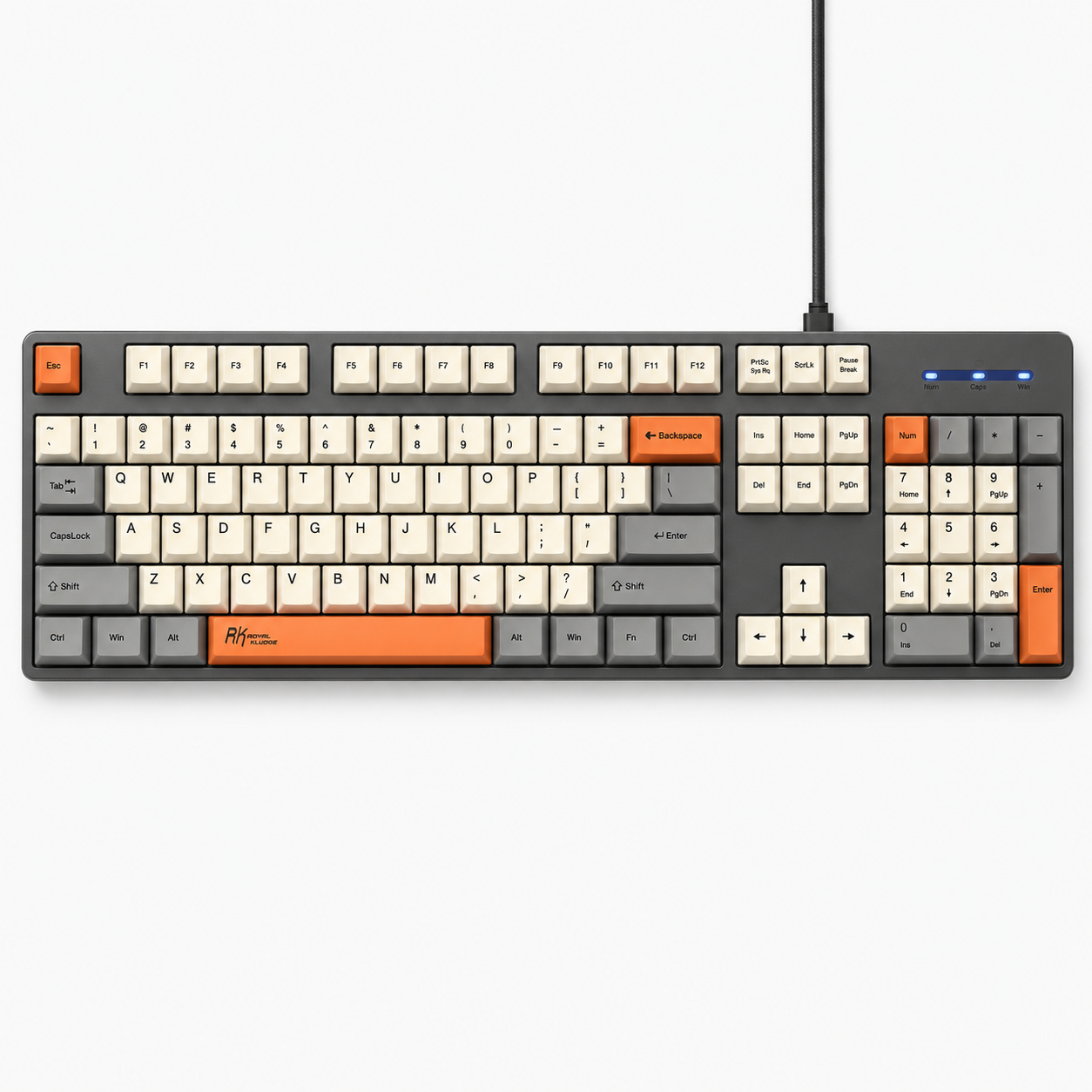 SHIPADOO K600 Colorblock Wired - Gaming Keyboard That Is Quiet reseña y precio
