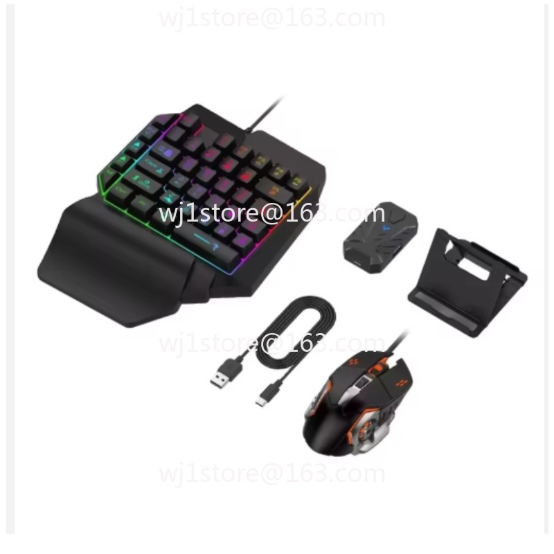4-In-1 One-Handed Gaming Keybo - Gaming Keyboard 1 Hand reseña y precio