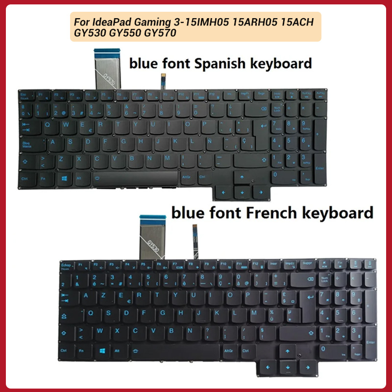 NEW For IdeaPad Gaming 3-15IMH - Gaming Keyboard Blue reseña y precio