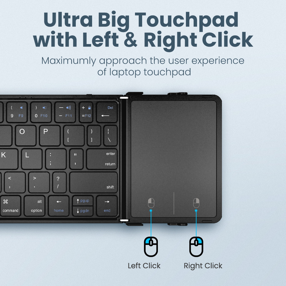 BOW Korea/Russia Wireless Fold - Gaming Keyboard No Number Pad reseña y precio