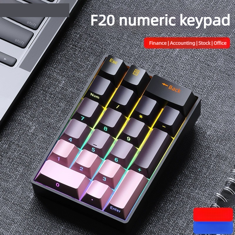 F20 20 Keys Pad Mechanical Num - Gaming Keyboard Mini Mechanical reseña y precio