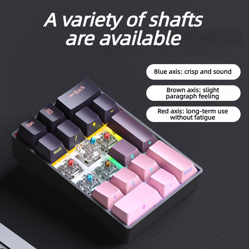 F20 20 Keys Pad Mechanical Num - Gaming Keyboard Mini Mechanical reseña y precio