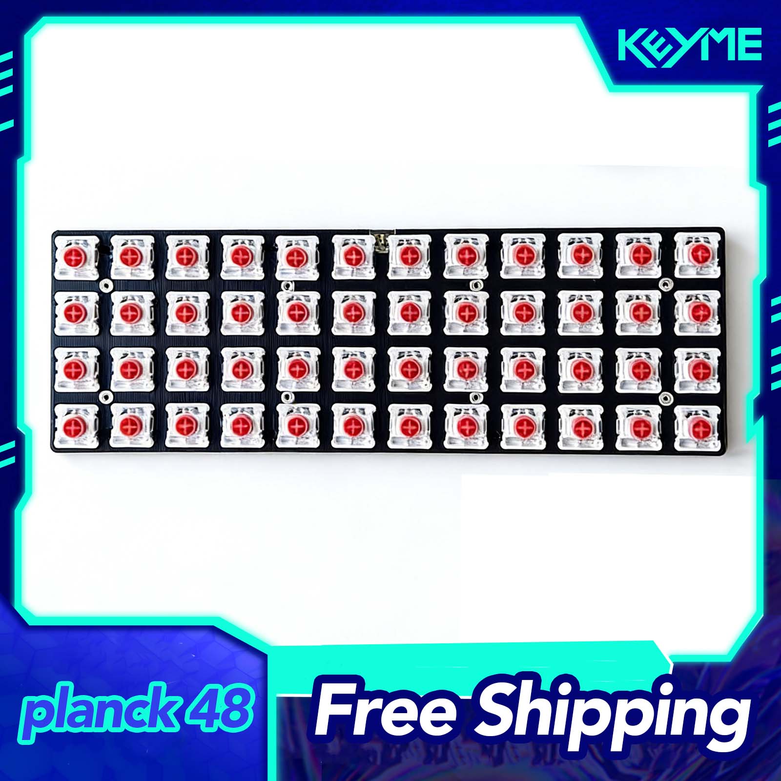 Planck 48 Full 1U Orthogonal I - Gaming Keyboard Mini Mechanical reseña y precio