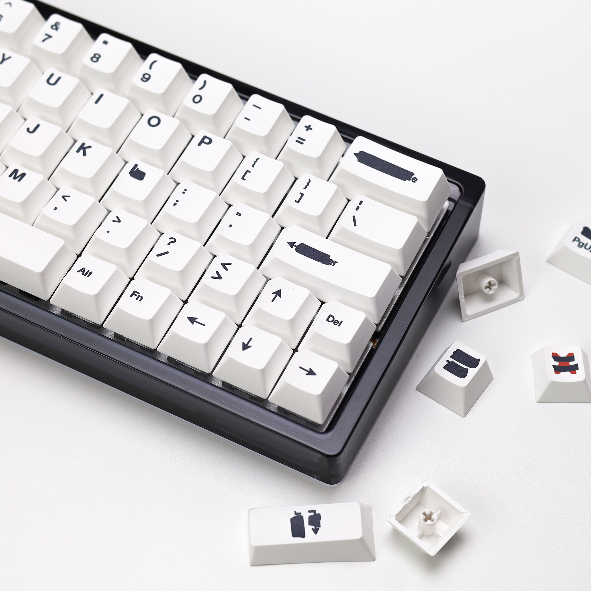 KBDiy Retro GMK Redacted Keyca - Gaming Keyboard Mini Mechanical reseña y precio