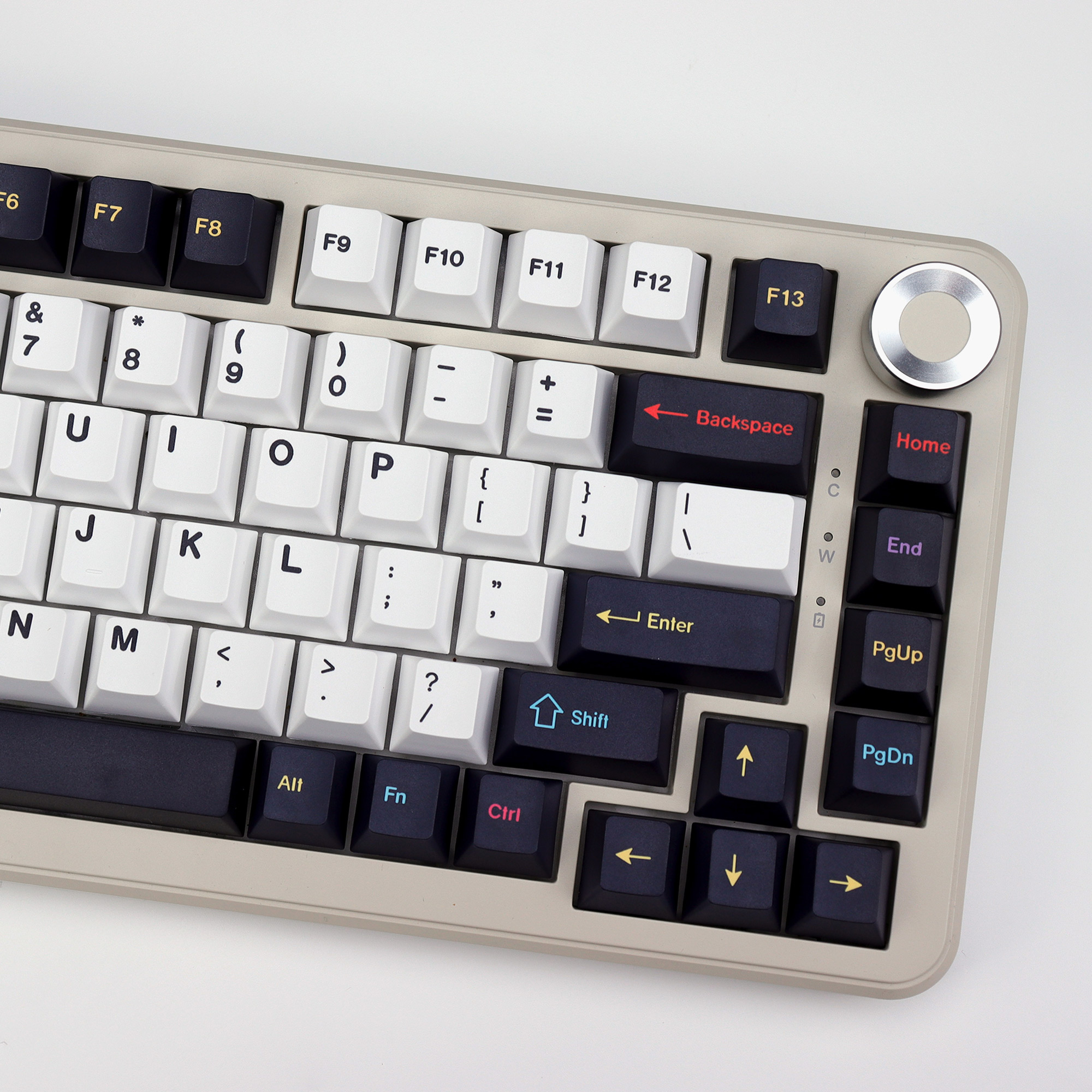 KBDiy GMK Colorchrome Keycaps  - Gaming Keyboard No Number Pad reseña y precio