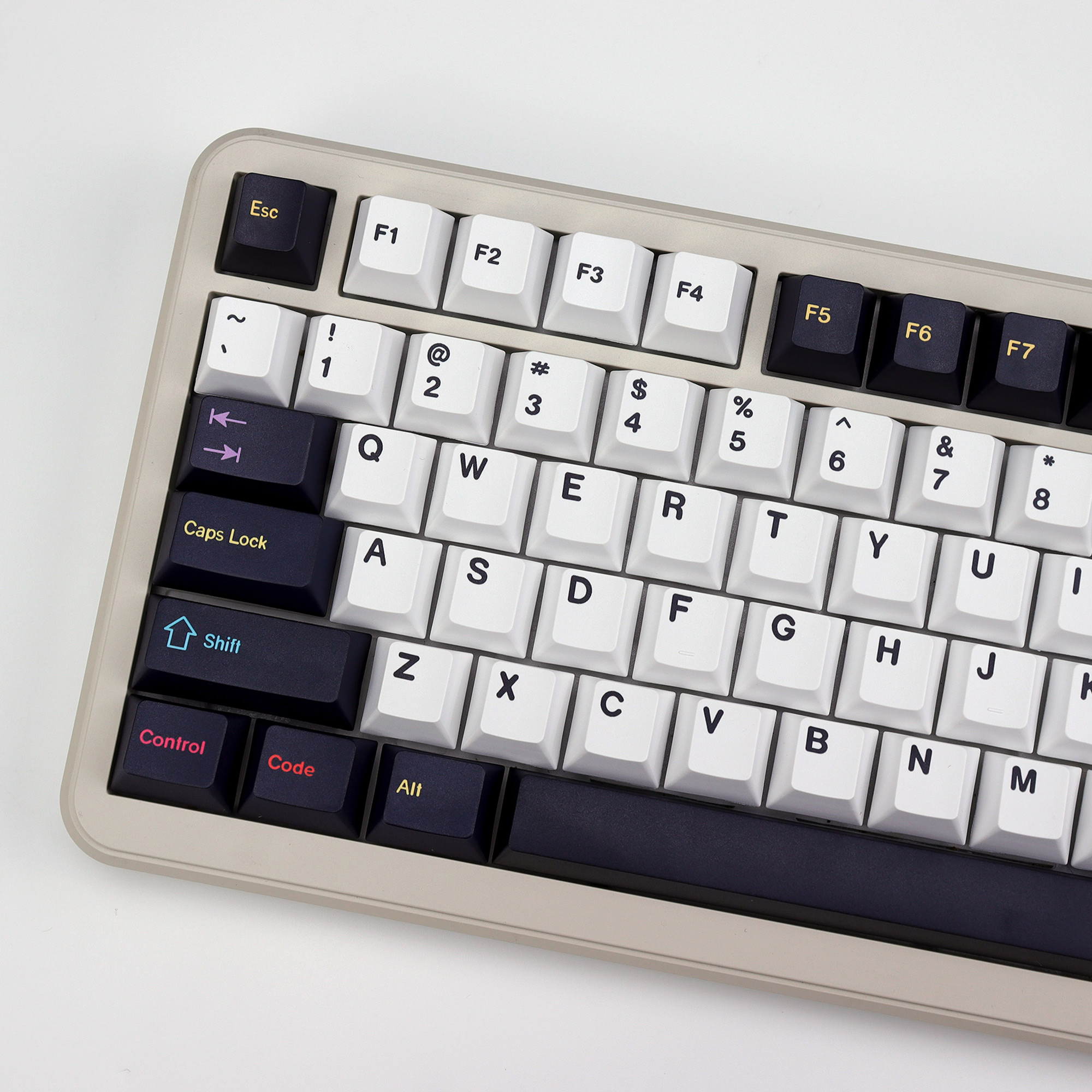 KBDiy GMK Colorchrome Keycaps  - Gaming Keyboard No Number Pad reseña y precio