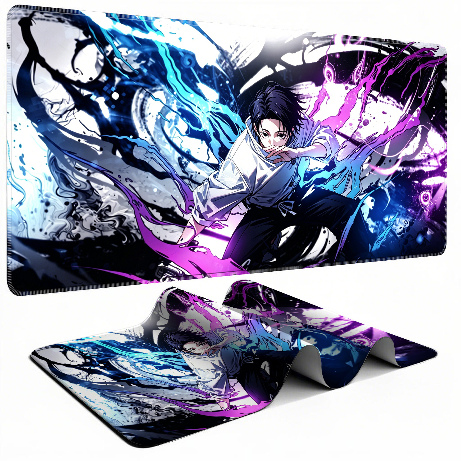 HD Anime Purple Mouse Pads Yut - Gaming Keyboard He reseña y precio