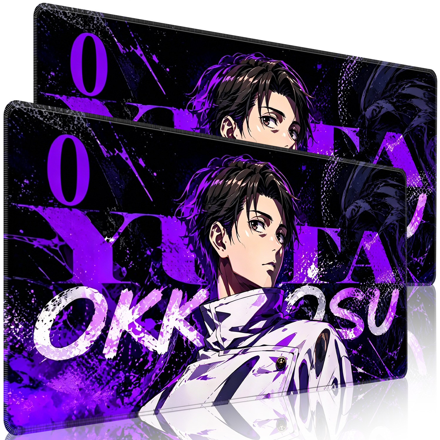 HD Anime Purple Mouse Pads Yut - Gaming Keyboard He reseña y precio
