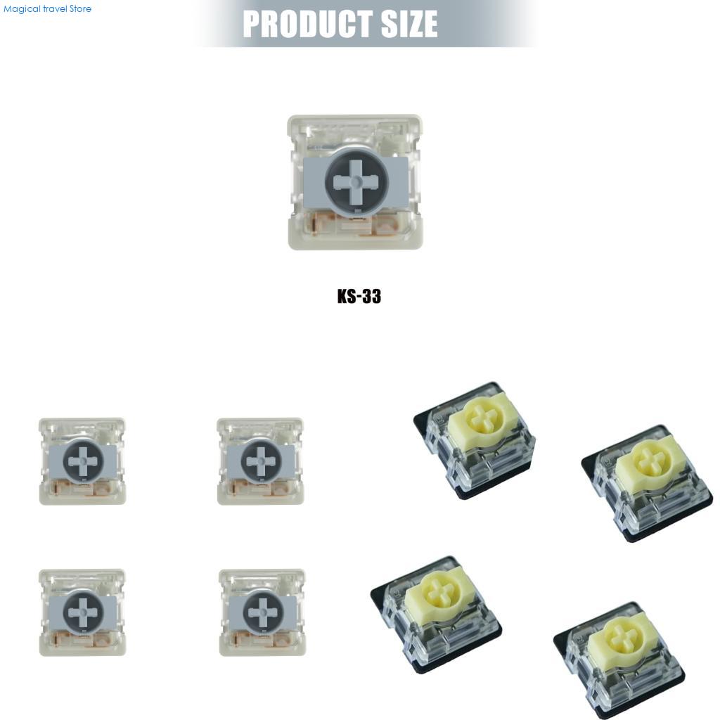 N2UB 4pcs Low Profile Mechanic - Gaming Keyboard That Is Quiet reseña y precio
