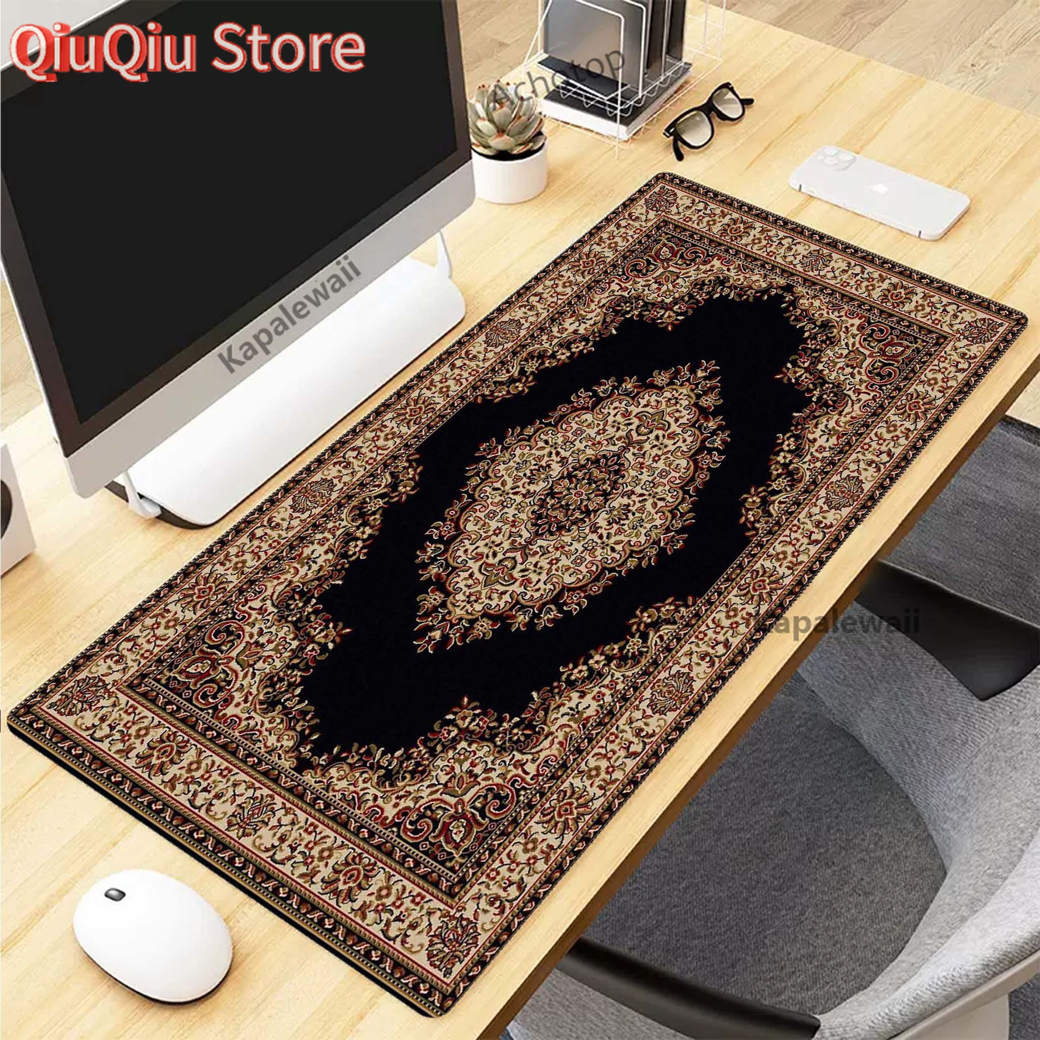 Persian Carpet Mysterious Retr - Gaming Keyboard Hand reseña y precio