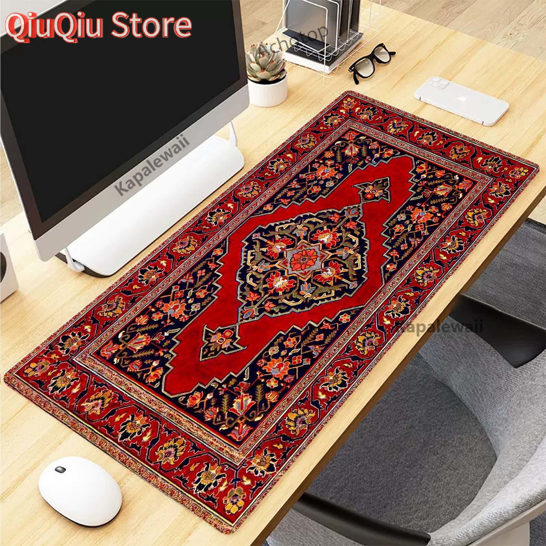 Persian Carpet Mysterious Retr - Gaming Keyboard Hand reseña y precio