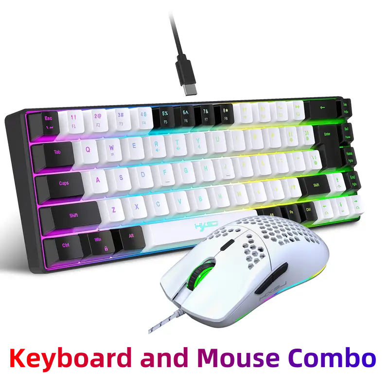 Ergonomic 68-Key Mini Wired Ke - Gaming Keyboard And Mouse For Xbox reseña y precio