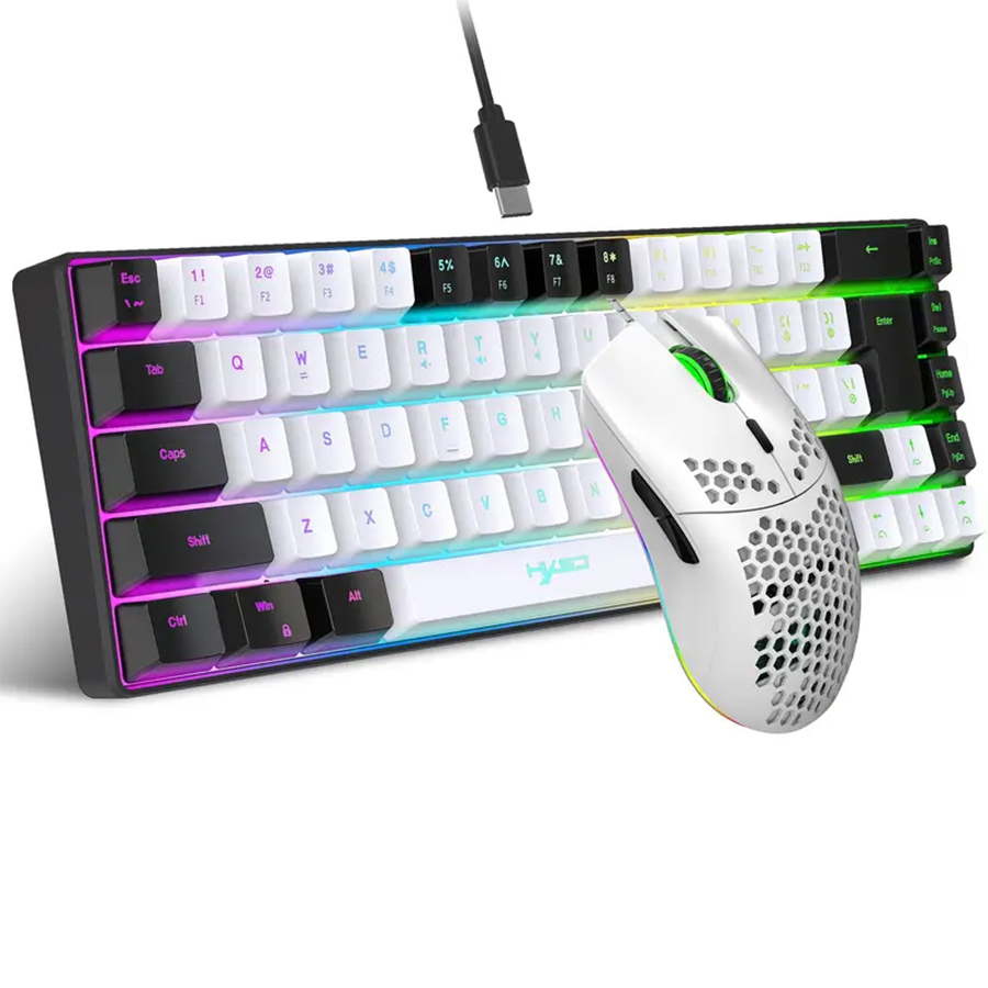 Ergonomic 68-Key Mini Wired Ke - Gaming Keyboard And Mouse For Xbox reseña y precio