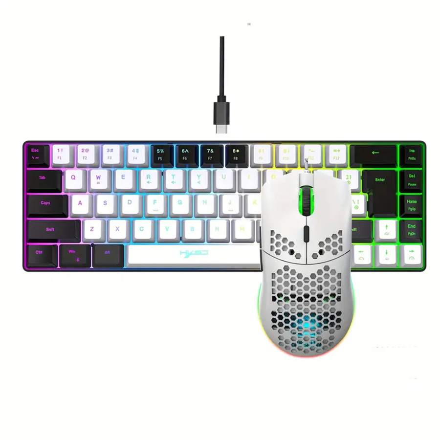 Ergonomic 68-Key Mini Wired Ke - Gaming Keyboard And Mouse For Xbox reseña y precio