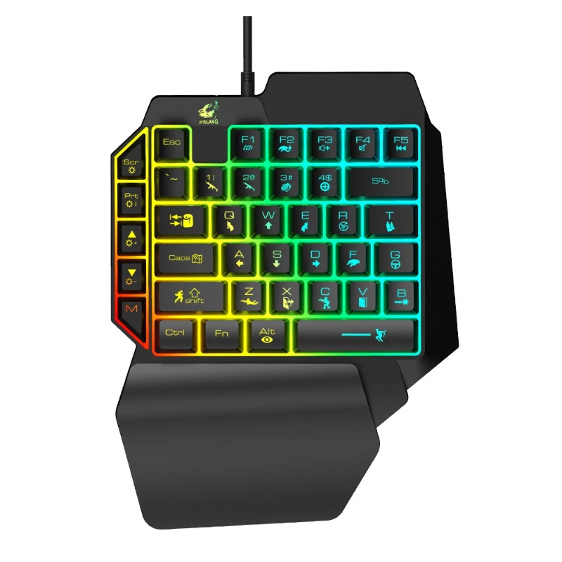 K15 one-handed keyboard Gun Go - Gaming Keyboard Ebay reseña y precio