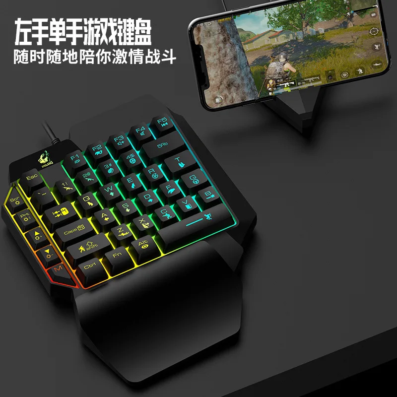 K15 one-handed keyboard Gun Go - Gaming Keyboard Ebay reseña y precio