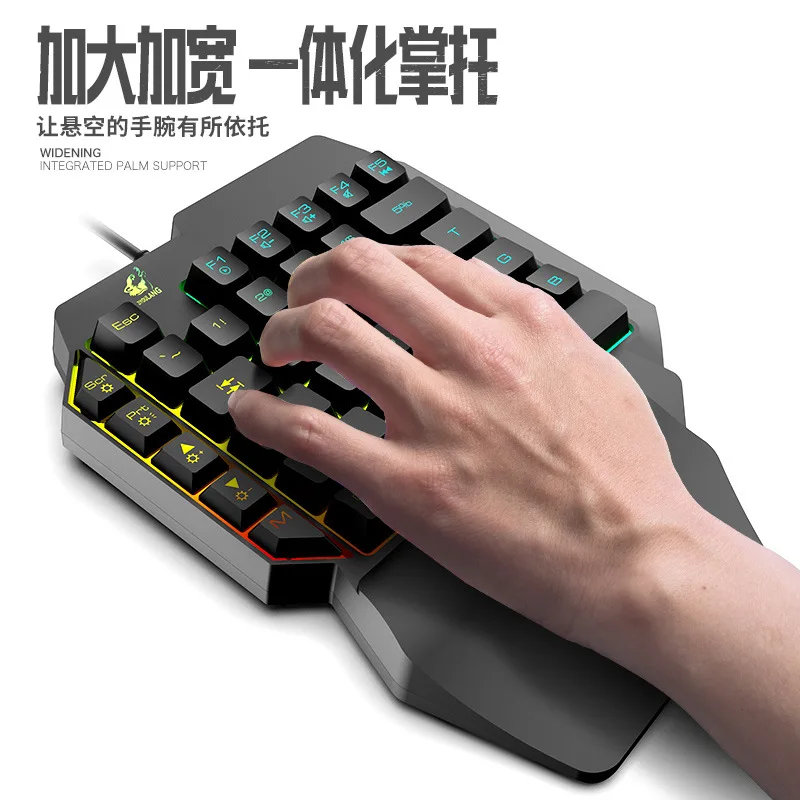 K15 one-handed keyboard Gun Go - Gaming Keyboard Ebay reseña y precio