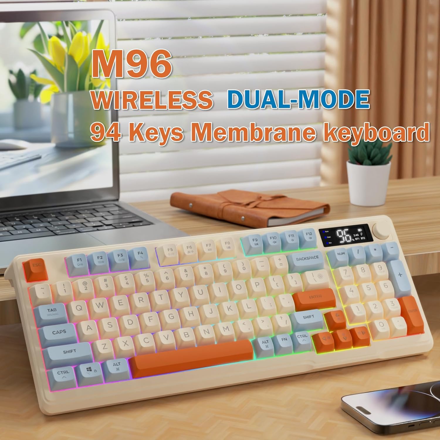 ZIYOU LANG Wireless Gaming Key - Gaming Keyboard That Is Quiet reseña y precio