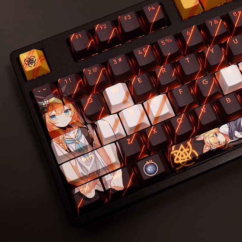 108 Keys/set Blue Archive Loch - Gaming Keyboard Blue reseña y precio
